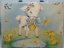 yzLb`piEHEE@Be[W}[KbgzubNq̃X[cP[Xl`ᔠP[Xj[Vintage Margaret Holbrook Child's Children's Suitcase/Doll/Toy Box Case Need TLC