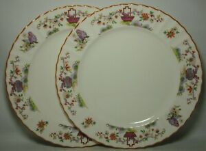 【送料無料】キッチン用品・食器・調理器具・陶器　×ロイヤルウスターペキンディナープレートは非常に良い状態で2 x ROYAL WORCESTER PEKIN 10 5/8 DINNER PLATES IN VERY GOOD CONDITION