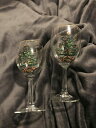 yzLb`piEHEE@NX}XCOX̃ZbgIWi{bNXƃ~g̋߂Spode Christmas Wine Glasses - Set of 4 - Near mint with original box