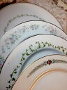 yzLb`piEHEE@Be[WsvfBi[v[g{zCxg4 Vintage Mismatched China Dinner Plates Wedding Boho Event # 69