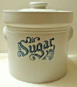 【送料無料】キッチン用品・食器・調理器具・陶器　プファルツグラフ・ヨークタウンメイド・イン・アメリカシュガーキャニスターヴィンテージPfaltzgraff YORKTOWNE (MADE IN USA) Sugar Canister Vintage(3)