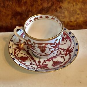 【送料無料】キッチン用品・食器・調理器具・陶器　アンティークハンド塗装鳥中国デミタッセまたはスムティーカップソーサーロイヤルウィーンAntique Hand Painted Birds China Demitasse Or Sm Teacup &amp; Saucer Royal Vienn