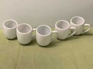 ̵ۥåʡĴƫեۥ磻ȥץ쥹åסȥȥåOFFERO WHITE EXPRESSO CUPS, SLANT TOP -- 5