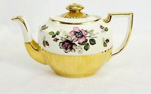 ̵ۥåʡĴƫƥåɼƥݥåȥ󥢥󥴡ɥȥ।󥰥Antique Arthur Wood Porcelain Teapot Queen Ann with Gold Trim England 5513