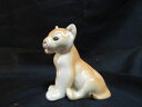 【送料無料】キッチン用品・食器・調理器具・陶器　RUSSIAN Imperial Lomonosov Porcelain Figurine Sculpture Tiger Kitten Wildcat