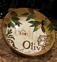 【送料無料】キッチン用品 食器 調理器具 陶器 認定国際オリバイタリアンオリーブパスタサービングボウルCertified International Oliva Italian Olives Pasta Serving Bowl 13