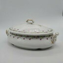 yzLb`piEHEE@AeB[NVcuN̉Ԃ̕ꂽ؃T[rOfBbV`[[Antique Schwartzburg Flower &amp; Vine Covered Vegetable Serving Dish Tureen 1904