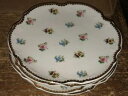 yzLb`piEHEE@SbfBOK[ԕv[gS[hg~gZbgI. Godinger &amp; Co. Floral Small Plate with Gold Trim 6 Set Of 4 Mint