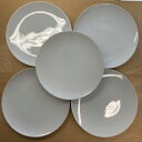 【送料無料】キッチン用品 食器 調理器具 陶器 LOT (5) Vintage Noritake China Angela Cook 039 n Serve 10 5/8 Dinner Plate 10.625