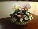 Vintage Capodimonte Basket of Flowers 9T x 11L x 8Wヴィンテージカポディモンテ花のバスケット※注意※NYからの配送になりますので2週間前後お時間をいただきます。人気の商品は在庫が無い場合がございます。ご了承くださいませ。サイズの種類の商品は購入時の備考欄にご希望のサイズをご記載ください。　携帯メールでの登録ですと楽天からのメールが届かない場合がございます。