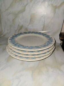 Set of 4 Wedgwood of Etruria Barlaston Embossed Queensware Bread Plates 6 1/4エトルリア・バラトンエンボスド・クイーンズウェア・ブレッド・プレートのウェッジウッドのセット※注意※NYからの配送になりますので2週間前後お時間をいただきます。人気の商品は在庫が無い場合がございます。ご了承くださいませ。サイズの種類の商品は購入時の備考欄にご希望のサイズをご記載ください。　携帯メールでの登録ですと楽天からのメールが届かない場合がございます。