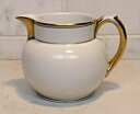 Antique GDA France Unmarked Limoges Gilt White Porcelain 80 oz Pitcher アンティークフランス無印リモージュギルトホワイト磁器オンスピッチャー※注意※NYからの配送になりますので2週間前後お時間をいただきます。人気の商品は在庫が無い場合がございます。ご了承くださいませ。サイズの種類の商品は購入時の備考欄にご希望のサイズをご記載ください。　携帯メールでの登録ですと楽天からのメールが届かない場合がございます。