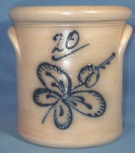 【送料無料】キッチン用品・食器・調理器具・陶器　レッドウィングコレクターズ周年記念塩釉薬ミニギャルクロック1997 Red Wing Collectors 20th Anniversary Salt Glaze mini 20 gal Crock RWCS