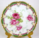 yzLb`piEHEE@AeB[NRl[g[Wv[gnhsNoS[hgAntique Coronet Limoges Porcelain Plate Hand Decorated Pink Roses Gold Trim