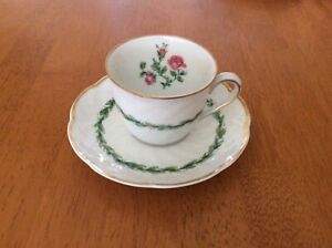 ̵ۥåʡĴƫ٥ʥɡ⡼塦ե󥹡ǥߥååץ٥Bernardaud, Limoges France demitasse cup saucer Isabelle