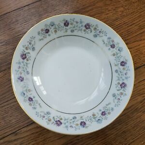 【送料無料】キッチン用品・食器・調理器具・陶器　ノリテイクスープシリアルボウルロングウッドディナーウェアゴールドリムフローラルのセットNoritake Soup Cereal Bowls 7 1/2 Set of 4 Longwood Dinnerware Gold Rim Floral