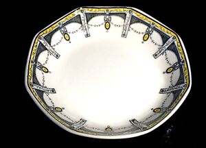 キッチン用品・食器・調理器具・陶器　美しいロイヤル・ドルトン・クレアモントラージスープボウル年頃Beautiful Royal Doulton Claremont Large Soup Bowl Circa 1912
