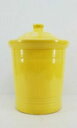 【送料無料】キッチン用品・食器・調理器具・陶器 フィレスタウェアフィエスタミディアムキャニスタークロックヒマワリイエローニューFIESTAWARE FIESTA MEDIUM CANISTER CROCK sunflower yellow NEW