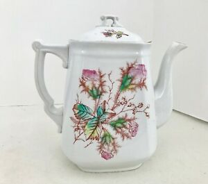 ̵ۥåʡĴƫΥ륺ƥ顼Υ륺־⥹åץҡݥåKnowles Taylor & Knowles Granite Moss Rose 6 Cup Coffee Pot