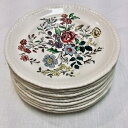 10 Spode England Hand Painted China ROMNEY Dessert Platesスポデイングランドハンドペイントチャイナロムニーデザートプレート※注意※NYからの配送になりますので2週間前後お時間をいただきます。人気の商品は在庫が無い場合がございます。ご了承くださいませ。サイズの種類の商品は購入時の備考欄にご希望のサイズをご記載ください。　携帯メールでの登録ですと楽天からのメールが届かない場合がございます。