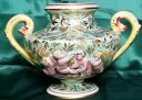 yzLb`piEHEE@J|fBe~jC^AԕrA^gk[hqɃAS[hgCapodimonte Mini Italian Vase 4623 Ardalt w/Nude Children VERY RARE Gold Trim