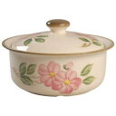 【送料無料】キッチン用品・食器・調理器具・陶器 フランシスコ会デザートローズクォートラウンドカバーキャセロール皿Franciscan DESERT ROSE 2...