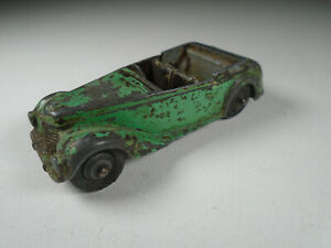 【送料無料】模型車 モデルカー ディンキートイアームストロングシドレーヴィンテージクーペメッカーノdinky toy 38e armstrong siddeley vintage coupe meccarno for restoration