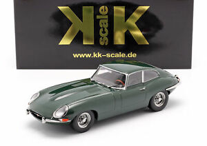 【送料無料】模型車 モデルカー ジャガークーペシリーズダークグリーンスケールjaguar etype coupe series 1 lhd year 1961 dark green 118 kkscale