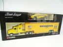 【送料無料】模型車 モデルカー コーギーケンワースセミトレーラームーンアイズジムダンレースcorgi 164 kenworth semi trailer nhra mooneyes jim dunn racing