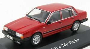 【送料無料】模型車 モデルカー アトラスボルボターボmint 143 atlas volvo 740 turbo 1987 red for the research 118 240 850 940