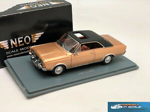 ̵Ϸ ǥ륫 եɥ᥿årare ford p7 23m metallic gold 1971 neo43137 143