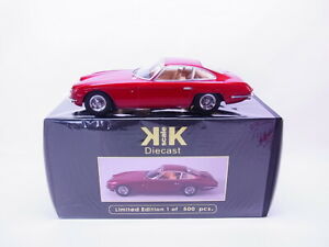 【送料無料】模型車 モデルカー スケールランボルギーニレッドモデルカー80044 kkscale 180393 lamborghini 400 gt 22 red 1965 model car 118 ovp