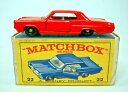 【送料無料】模型車 モデルカー マッチボックスポンティアックスポーツクーペレッドモデルボックスmatchbox rw 22c pontiac sports coupe red 1 box with blue model(3)
