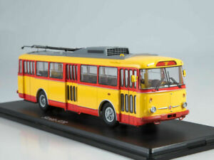 模型車 モデルカー シュコダバスロシアトロリーバスチェコスロバキアソウソワソウズ143 skoda 9tr obus russian trolleybus ssm 4041 czechoslovakia gdr ussr udssr