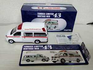 【送料無料】模型車 モデルカー ミントトミカヴィンテージネオmint tomica limited vintage neo 43 nissan advanced highstandard ambulance — vista 2