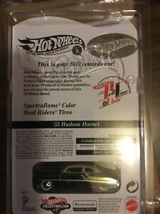 模型車 モデルカー ホットホイールリワードカーハドソンホーネットスペクトルhot wheels rlc 2012 rewards car 52 hudson hornet spectraflame very low 154350