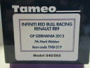 模型車 モデルカー タメオキッツインフィニティレッドブルルノードイツtameo kits 143 infiniti red bull renault rb9 gp germany 2013 tmb 019 le