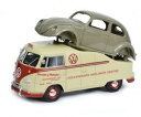 【送料無料】模型車 モデルカー プレッツェルビートルボディシューコバスセールschuco vw t1a bus with pretzel beetle body...