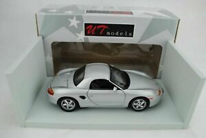 【送料無料】模型車 モデルカー オートアートポルシェボクスターハードトップシルバーa118 ut autoart 27854 porsche boxster hard top silver raritat