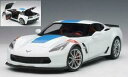 【送料無料】模型車 モデルカー シボレーコルベットグランドスポーツアークティックホワイトオートアートchevrolet corvette c7 grand sport arctic white 118 autoart 71271