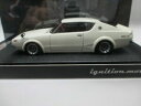 【送料無料】模型車 モデルカー モデルスカイラインケンメリig 143 ignition model 0352 nissan skyline 2000gtr k...