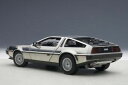 【送料無料】模型車 モデルカー オートアートデロリアンサテンフィニッシュアートautoart 118 delorean dmc 12 1981 satin finish art 79916