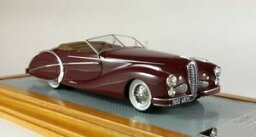 【送料無料】模型車 モデルカー イラリオデラヘイロードスターサウチクパリショーilario il114 143 delahaye 135 ms roadster saoutchik paris show 1949 sn801424