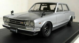 ̵Ϸ ǥ륫 ˥å󥹥쥸ǥ륹饤󥷥Сignition 118 scale resin model 0760nissan skyline 2000 gtr pgc10silver