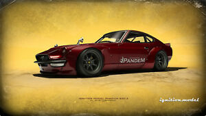 【送料無料】模型車 モデルカー イグニッションモデルパンデムレッドメタリックignition models pandem s30z red metallic 118 ig1006