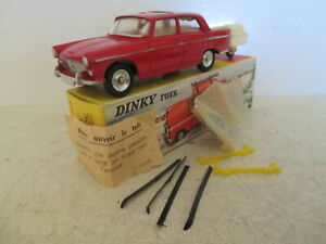 【送料無料】模型車 モデルカー ディンキープジョートレーラーミブスキーボックスdinky 536 peugeot 40..