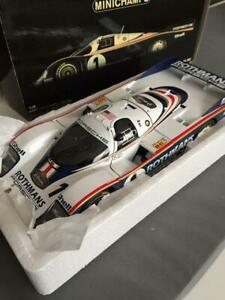 【送料無料】模型車 モデルカー ロスマンズポルシェ118 rothmans porsche 956l