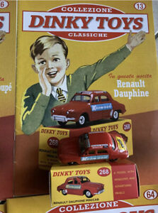 【送料無料】模型車 モデルカー ディンキートイズルノードーフィンミニキャブデアゴスティーニdinky toys 268 renault dauphine minicab de agostini 143