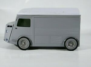 【送料無料】模型車 モデルカー クッキーボックスグレーシトロエンハイセンチスズempty cookie box grey citroen hy 20 cm tin