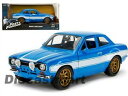 【送料無料】模型車 モデルカー ブライアンフォードエスコートモデルbrians ford escort fast amp; furious 124 model ...
